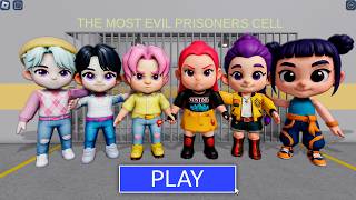 K-Pop Babies Family Rumi, Jinu, Mystery...in Barrys Prison Run
