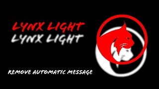 Lnyx light final update remove that automatic messaging ( I'm using a modded Kik message) screenshot 2