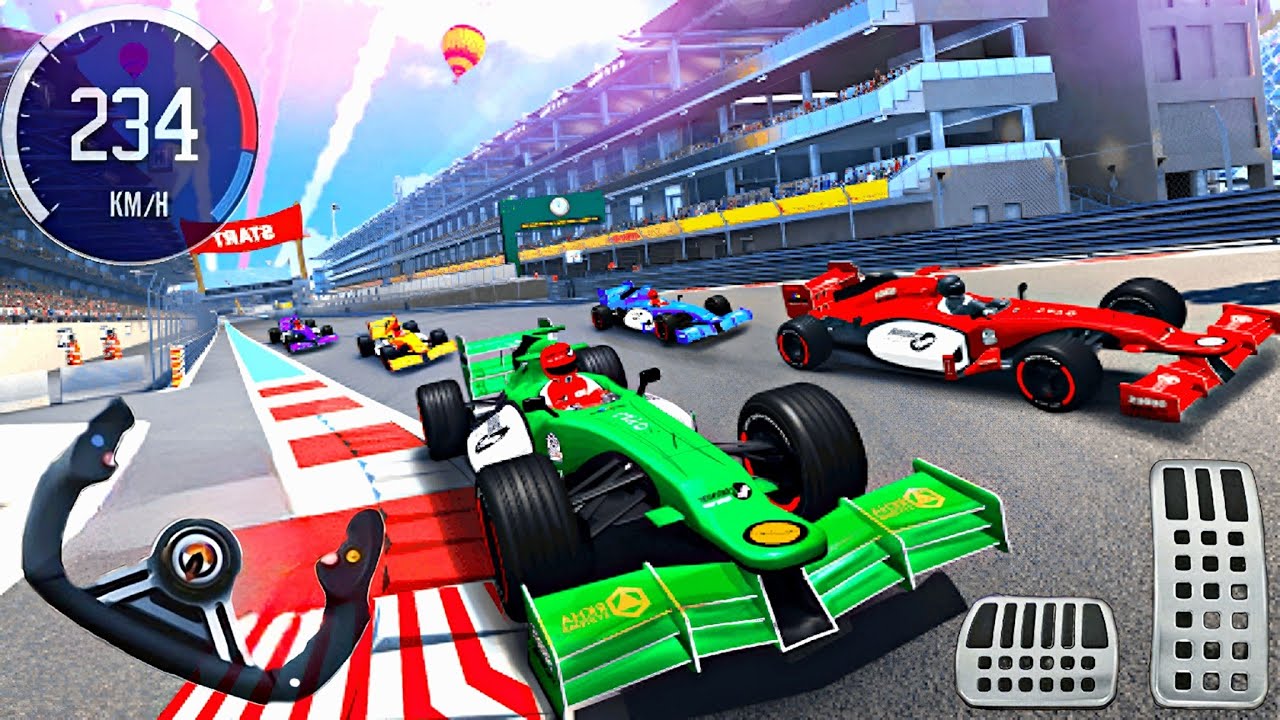 Симулятор гонок Formula F1 — гоночная 3D-игра — Android GamePlay