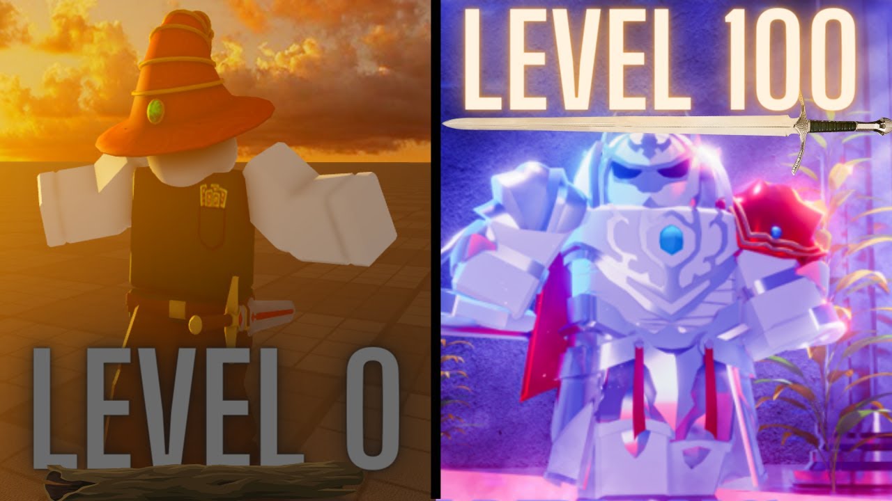 LEVEL 0 TO 100 IN RPG CHAMPIONS (ROBLOX)