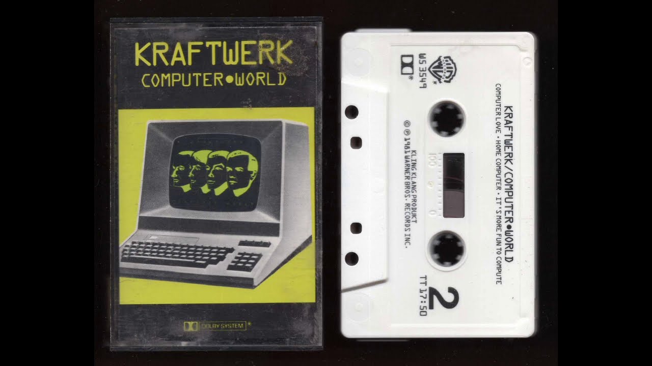 KRAFTWERK COMPUTER WORLD 1981 Cassette Tape Rip Full Album 1