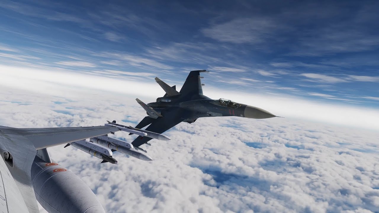 New Angles: SU-35's Dangerous Flyby Over Alaska – DCS World