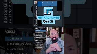 Mini Crossword - Oct 21