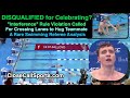 Swimmer disqualified for celebrating final win as ncaa referees dq kenneth lloyd spirit vs letter