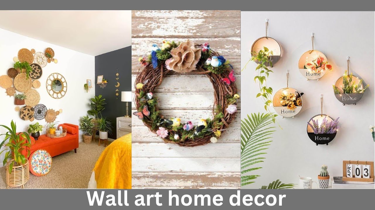 Art and Home wall decor Best Wall Decoration Ideas YouTube