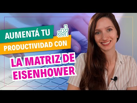 ▶ Barbi Borrajo · Matriz Eisenhower: urgente vs. importante en tu día a día.