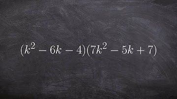Multiply a Trinomial by a Trinomial Using a Rectangle - Math Tutorial