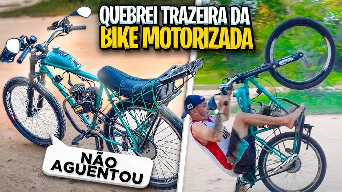 ROLÊ NA CITY COM MUITO GRAU DE BIKE MOTORIZADA 