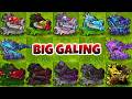 PVZ Fusion 3 5 Challenge   All BIG GATLING Plants Fusion Showcase