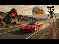 😱 I Escaped From Siren Head In a Supercar🏎