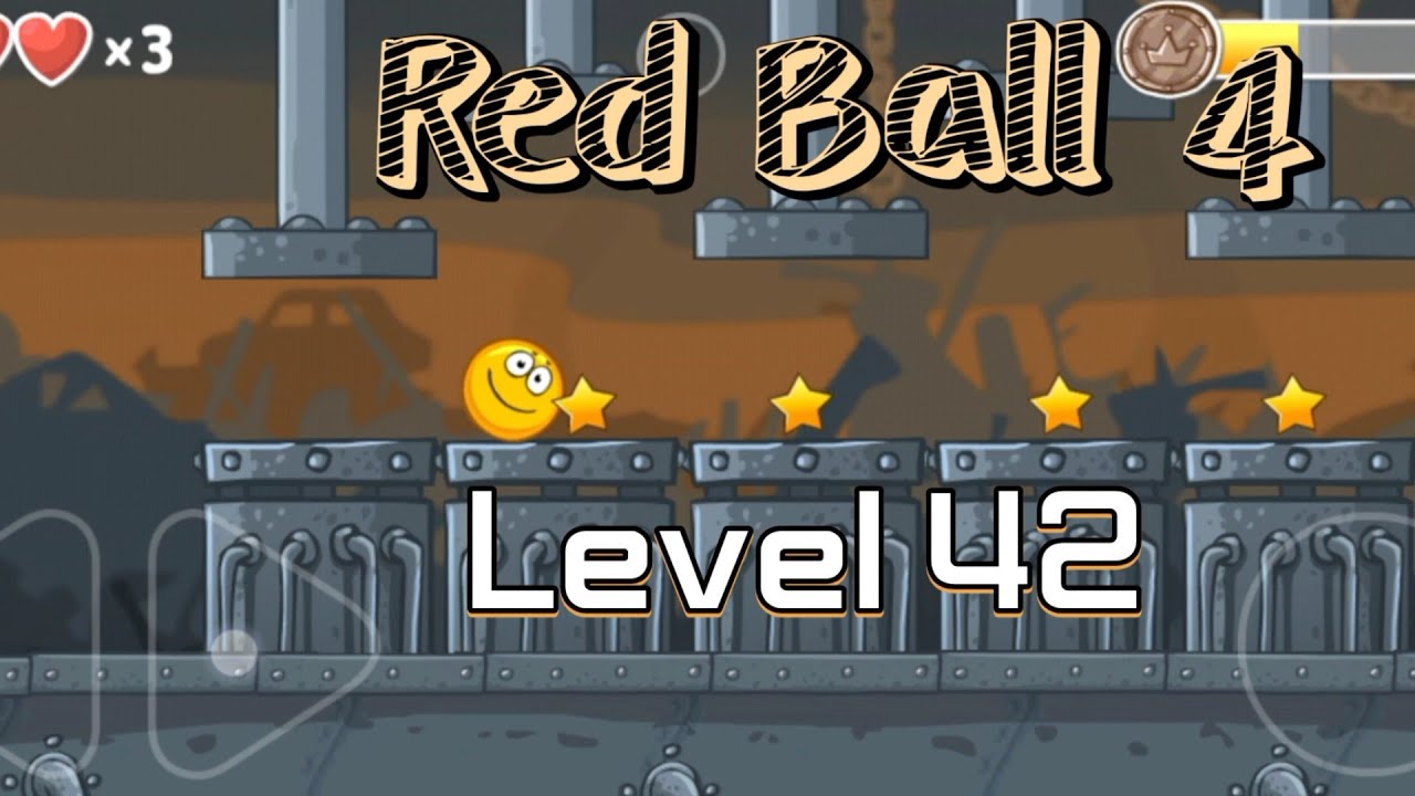 Red Ball 4 Level 42