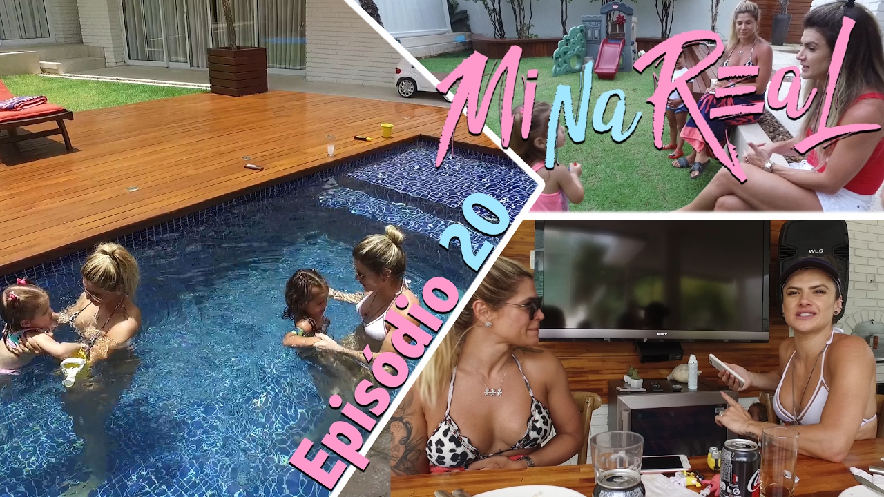 MiNa Real | Pool Party na casa da Dani Souza | Episódio 20