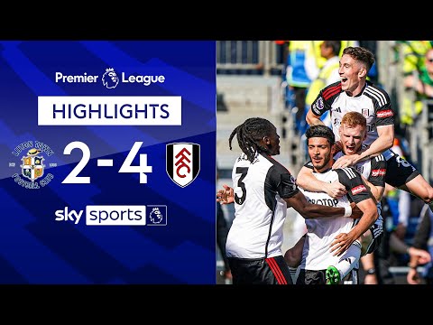 Jimenez double confirms Luton's relegation | Luton 2-4 Fulham | Premier League Highlights