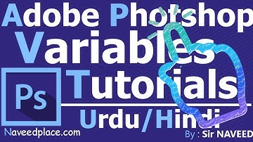 Adobe Photoshop | Image Menu Variables - Tutorials In Urdu/Hindi