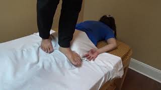 Thailandia Massage: Massage Therapy Episode 1: Back Walking Massage (Short)