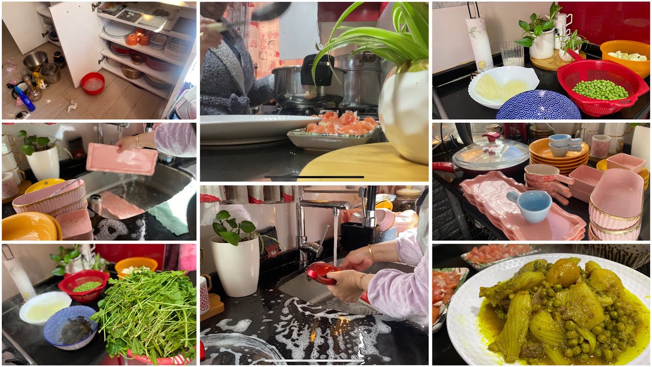 روتينات الطاقة والنشاط صبحت على تنظيفات وطاقة عالية💪اخيرا تقديت زنجلان واللوز قبل مايتزاد ثمن