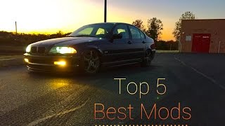 Top 5 Best First mods on a BMW e46