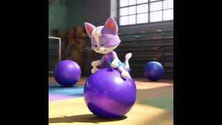 Kit's bouncy purple hopper ball
