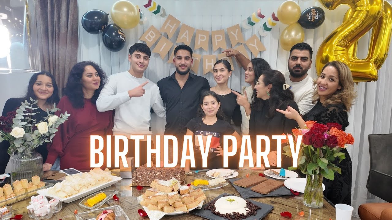 Celebrating the Birthday Party with Family| جشن گرفتن جشن تولد با خانواده | Hilaamassi vlog 159