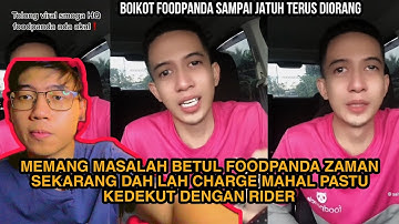 RIDER FOODPANDA JATUH MISKIN SEBAB SYARIKAT BAGI GAJI RM300!!! kerja berhempas pulas siang malam..