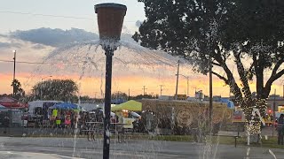 Thursday evening at Donna City Square Park in Donna, TX.