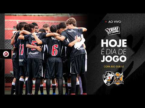 AO VIVO – VASCO x NOVA IGUAÇU | COPA RIO SUB-15 | 2º RODADA