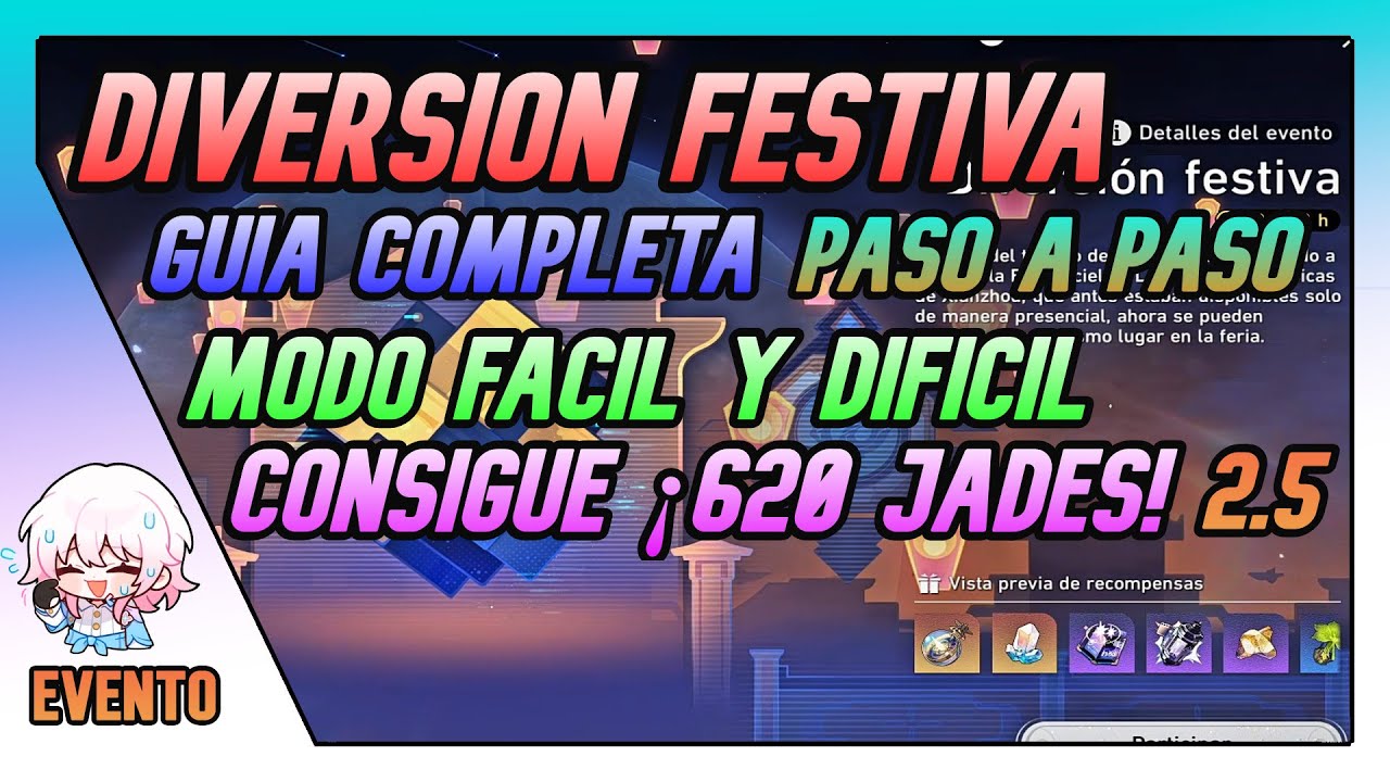 Diversión Festiva GUÍA COMPLETA Paso A Paso Todos Los Puzles 2.5 Honkai Star Rail