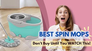 Best Spin Mops 2024 🏳️‍🌈 Don't Buy Until You WATCH This!