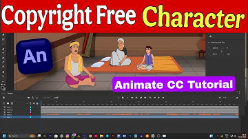 How To Make Cartoon Character In Adobe Animate | Character Making Tutorial Animate CC| 2D Animation 