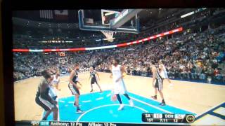 Jr Smith's dunk on the Spurs' Hill.