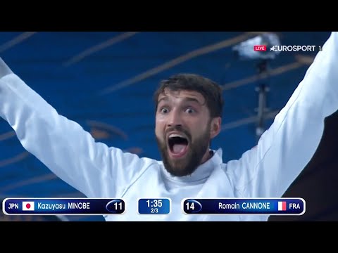 Mondiaux escrime -  Le sacre de Romain Cannone, champion du monde de l'épée