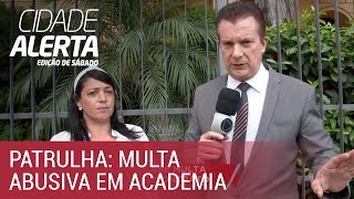 Aluna recebe multa abusiva ao cancelar contrato de academia