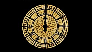 New Year London Big Ben 2002-2003 Footage Kinda Rare Clip