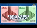 Structural Design #14 Master Column to Footing Rebar Orientation, Hooks, & Constraints #bim #revit