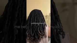 Washing these #LOCS ain’t for the weak😭 #washday #locstyles #locmaintenance