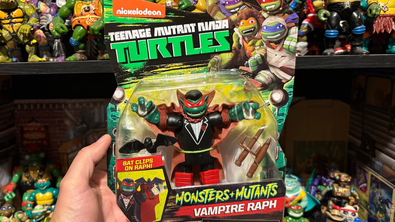 Vampire Raph TMNT Action Figure (Unboxing & Review) 