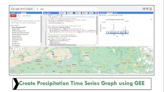 How to Create a Precipitation Time Series Graph using Google Earth Engine
