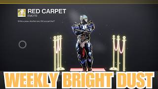 BRIGHT DUST REWARDS - Weekly rewards for Bright Dust in Eververse - The Final Shape [Destiny 2]