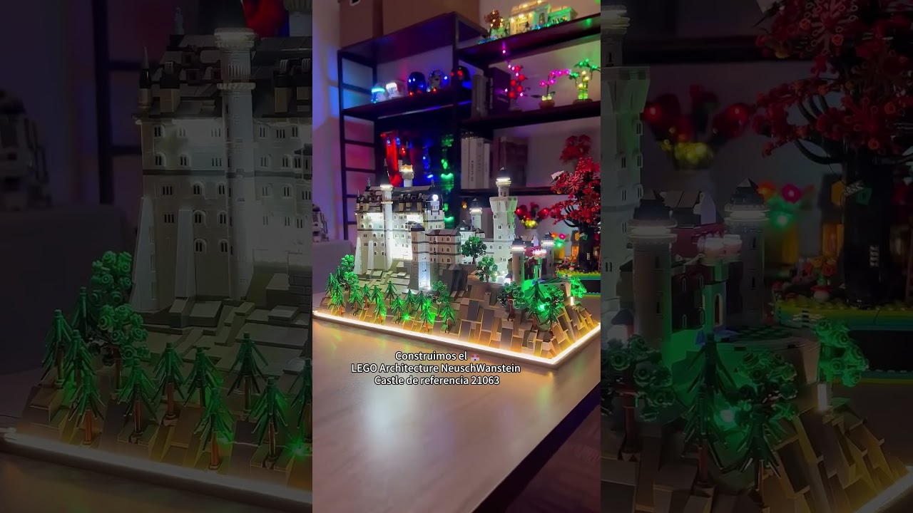 Brighten up your LEGO Neuschwanstein Castle 21063! ✨🏰