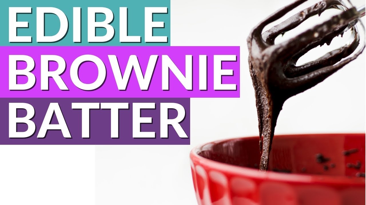 Edible Brownie Batter Recipe HIGH Protein, LOW Sugar YouTube