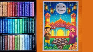 Mewarnai tema ramadhan
