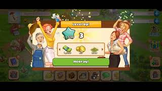 Big farm level up 🥳 #big farm #gaming screenshot 5