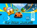 I Played Car Stunt Master Impossible Mega Ramp Challenge 😈😎🔥 Murtaza Gamerz #gaming #carstuntmaster