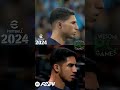 EA FC 24 vs eFootball 2024 - PSG Player Faces Comparison #shorts #psg #mbappe #hakimi