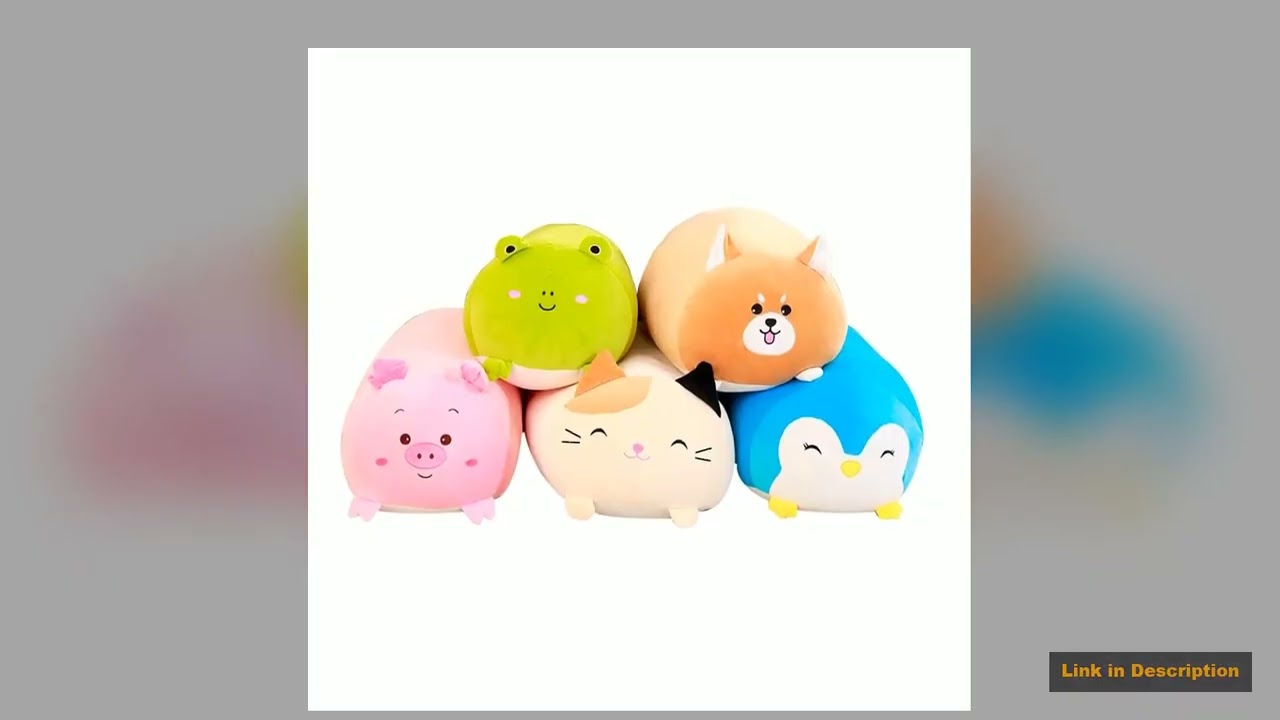 Hot Sale Soft Animal Pillow 2860cm Cute Cat Pig Dog Frog Plush Toy Stuffed Lovely Kids Birthyday