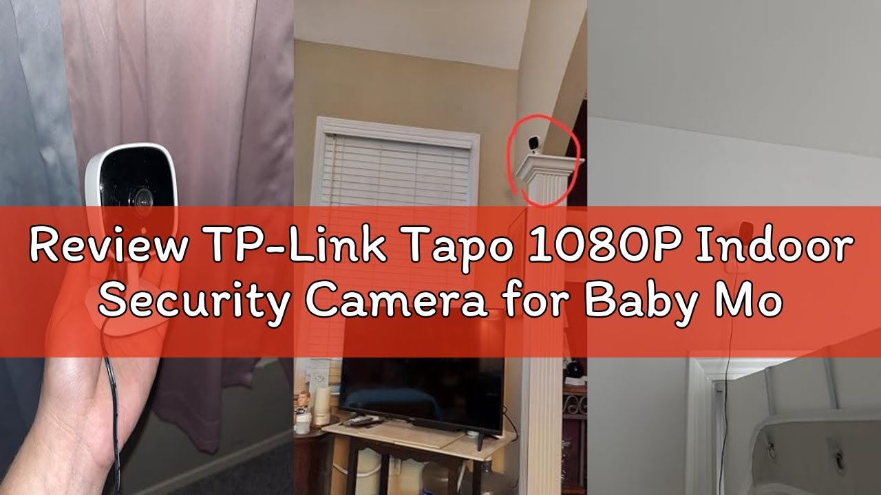 Review TP-Link Tapo 1080P Indoor Security Camera for Baby Monitor, Dog Camera w/Motion Detection, 2-