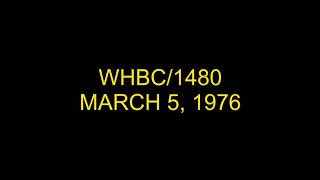 WHBC 1480 Aircheck