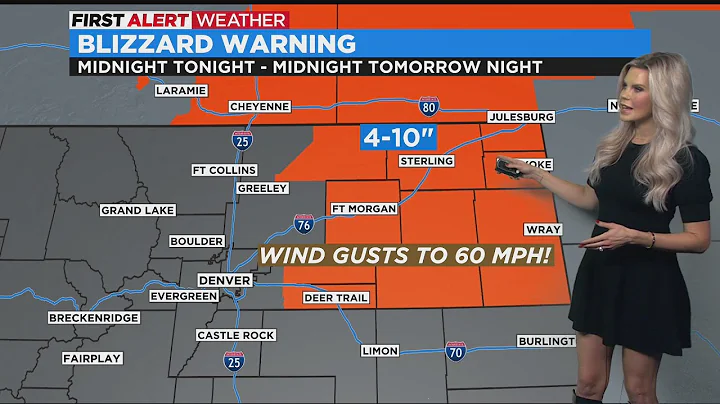 Blast Of Wind And Snow Cause Blizzard Concerns