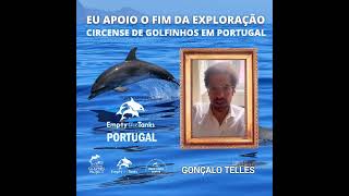 O cronista Gonçalo Telles apoia o fim d exploração circense d golfinhos em Portugal! (ler descrição)