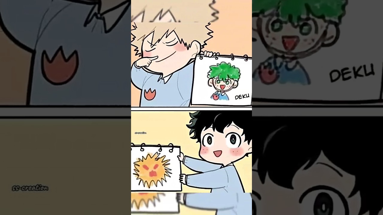 deku drawing 😂❤ 